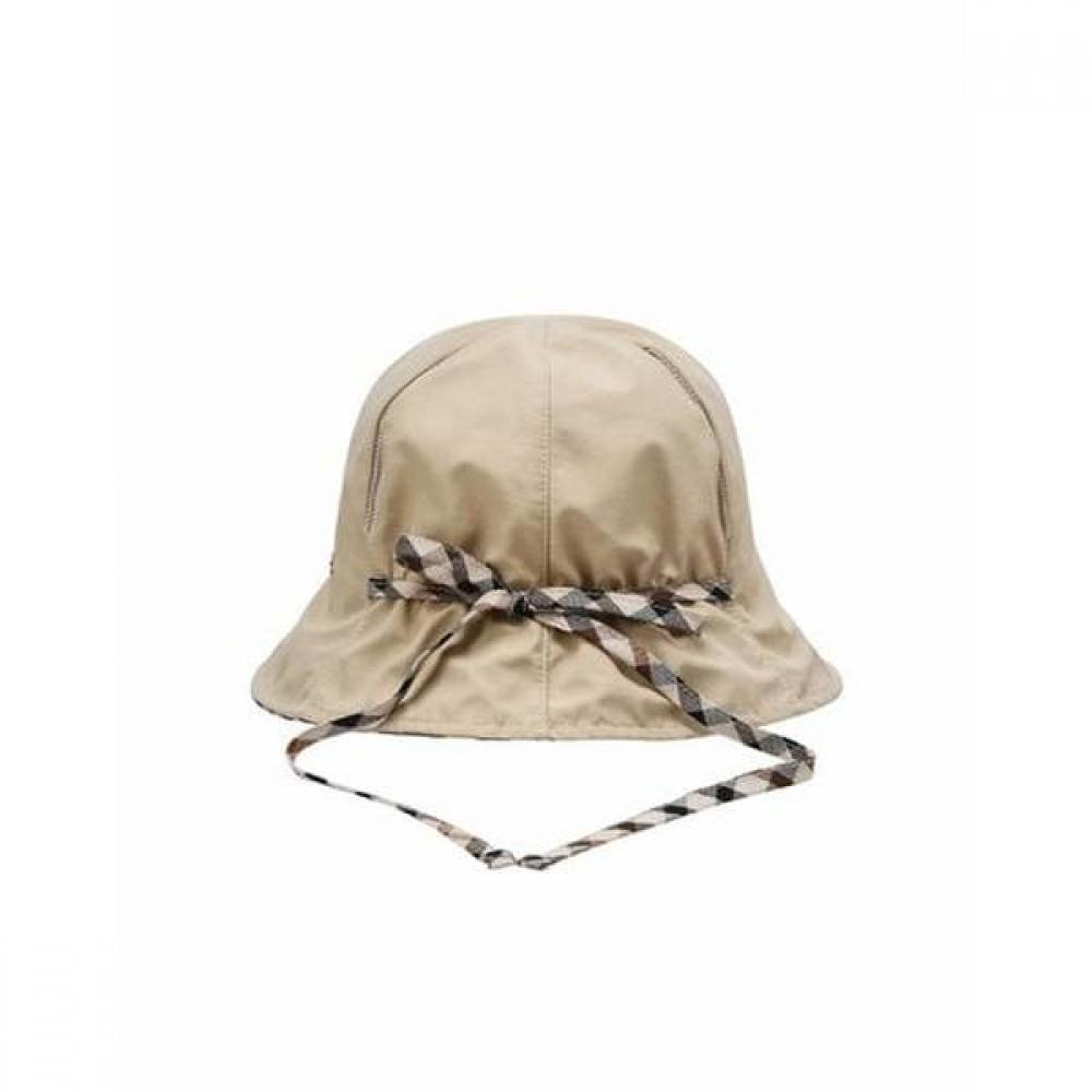 Daks Back Banding Slit Point Check Strap Beige Bucket Hat Dbhe5e227iv