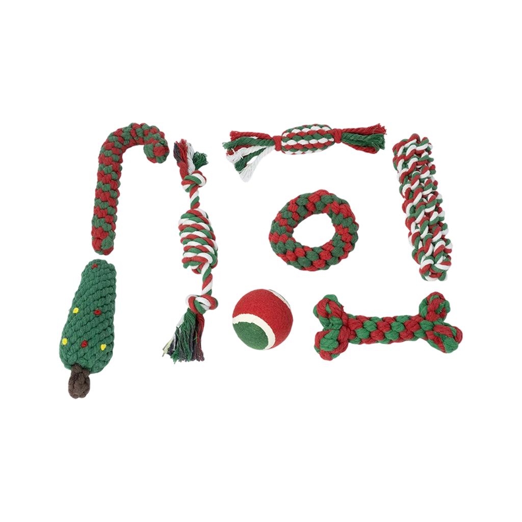 Handmade Knitted Cotton Rope Pet Supplies, In-Stock , Pullable Corn Chew Toy Interactive Dog Toy