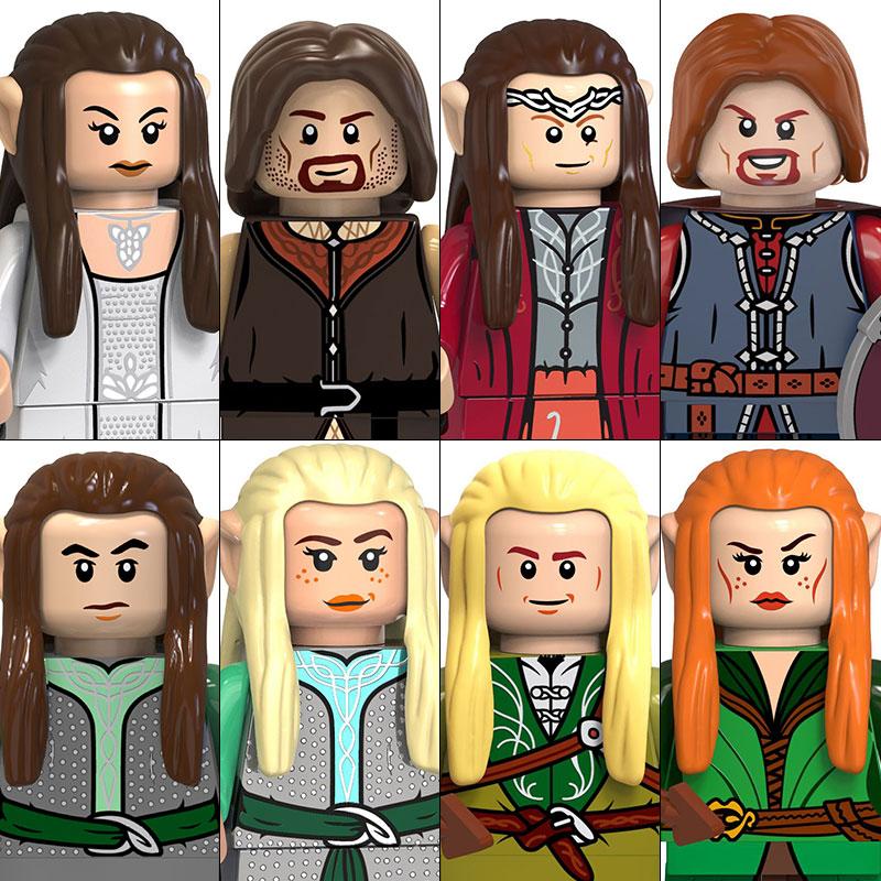 2025 Erste Veröffentlichung Der Herr der Ringe TV6401 Baustein Action Mini-Actionfigur Halloween Weihnachtsgeschenke für Kinder