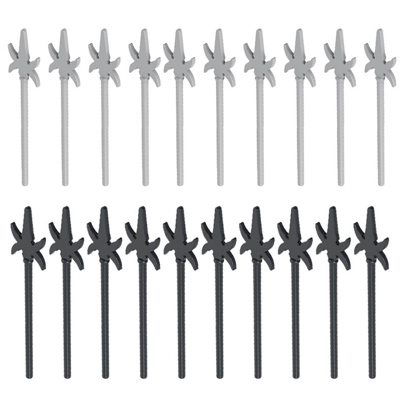 Blocs de Construction Médiévaux Soldat Figurine Accessoires Capes Boucliers Casques Lances Arbalètes Armures Briques Couteau Supports Jouet Cadeau