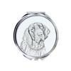 Italian Pointing Dog, Bracco Italiano – Pocket Mirror with a Dog, Personalized Mirror for a Purse |