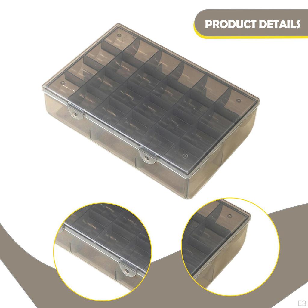 Compartmentalized Jewelry Box with Storage, Double Layer, Ideal for The Bedroom Or Home (necklaces