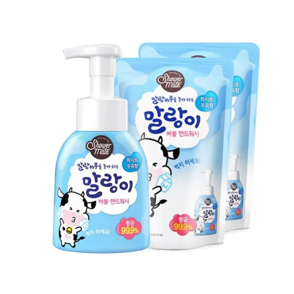 

Malang Bubble Hand Wash Milk Scent 300ml x 1 + Refill 250ml x 2