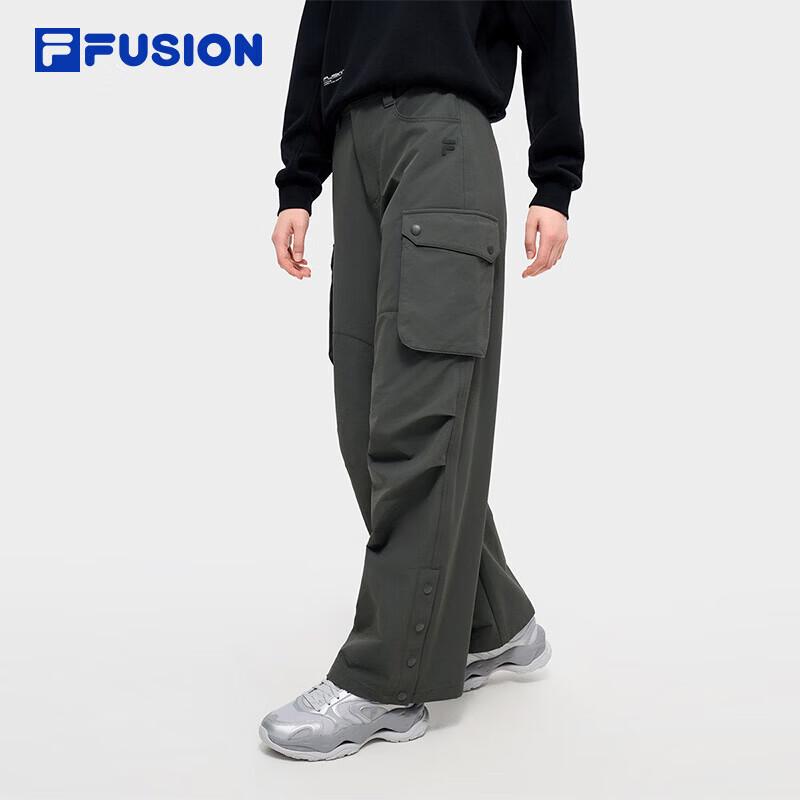 FILA FUSION Women s Woven Wide-Leg Sport Pants S