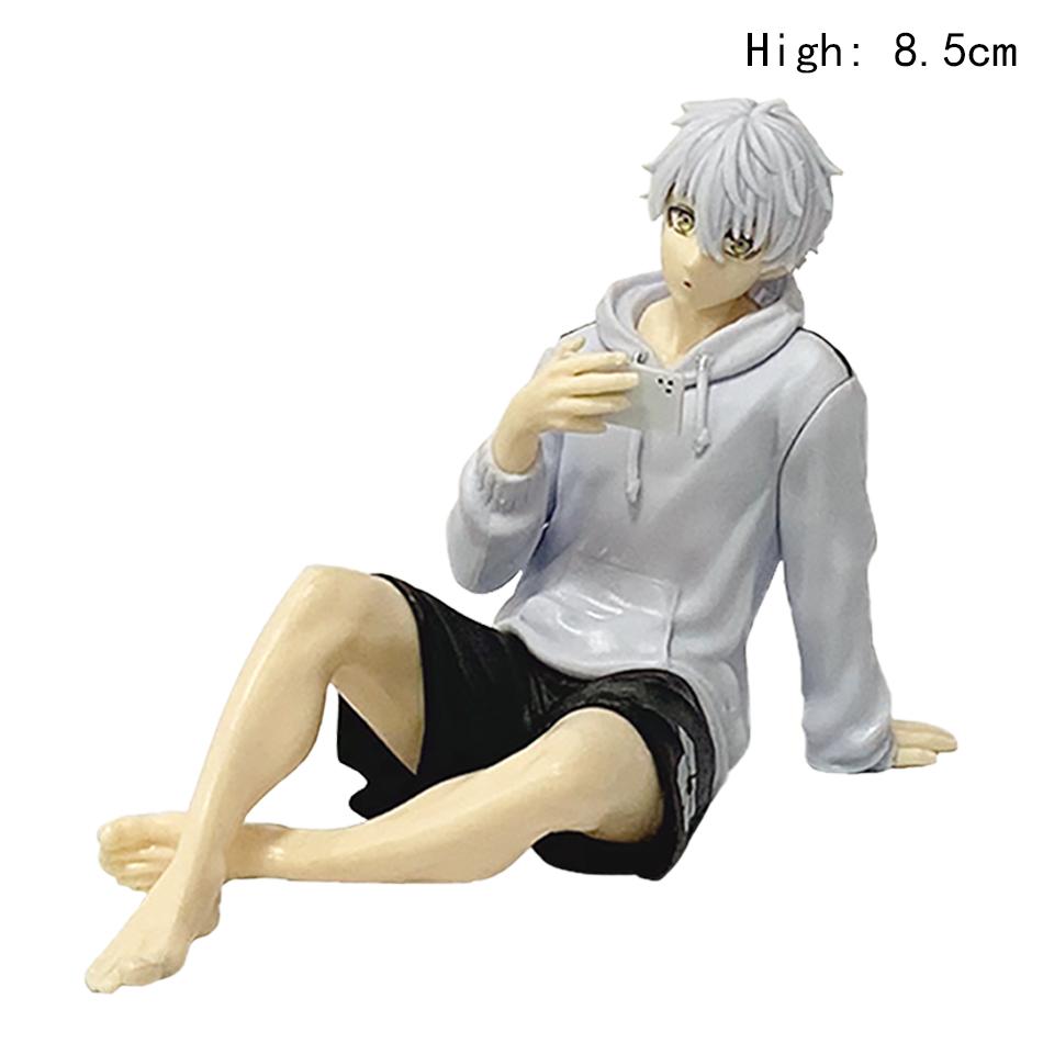 

Anime Nagi Seishiro Anime Figure sitting pose action Football figurine Cute Collection Decoration Model doll Anime Gifts