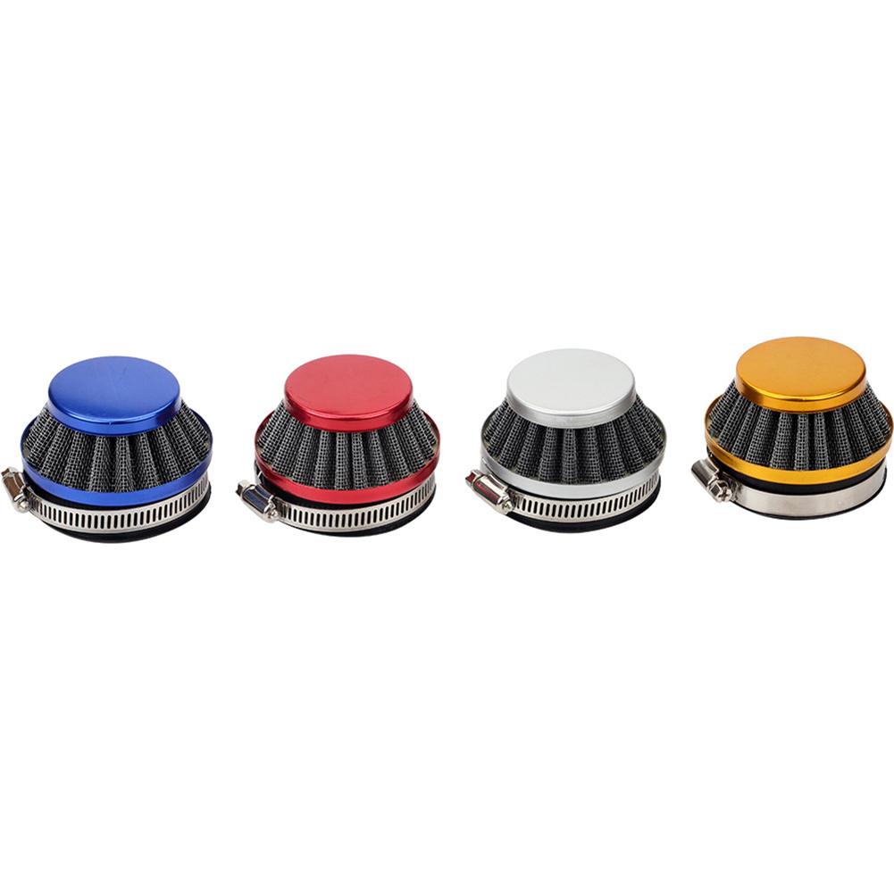 Universal Mini Air Intake Filter Carburetor Vent Breather Aluminum Alloy High Flow Intake Mesh Air Cleaner For Go Kart Dirt Bike