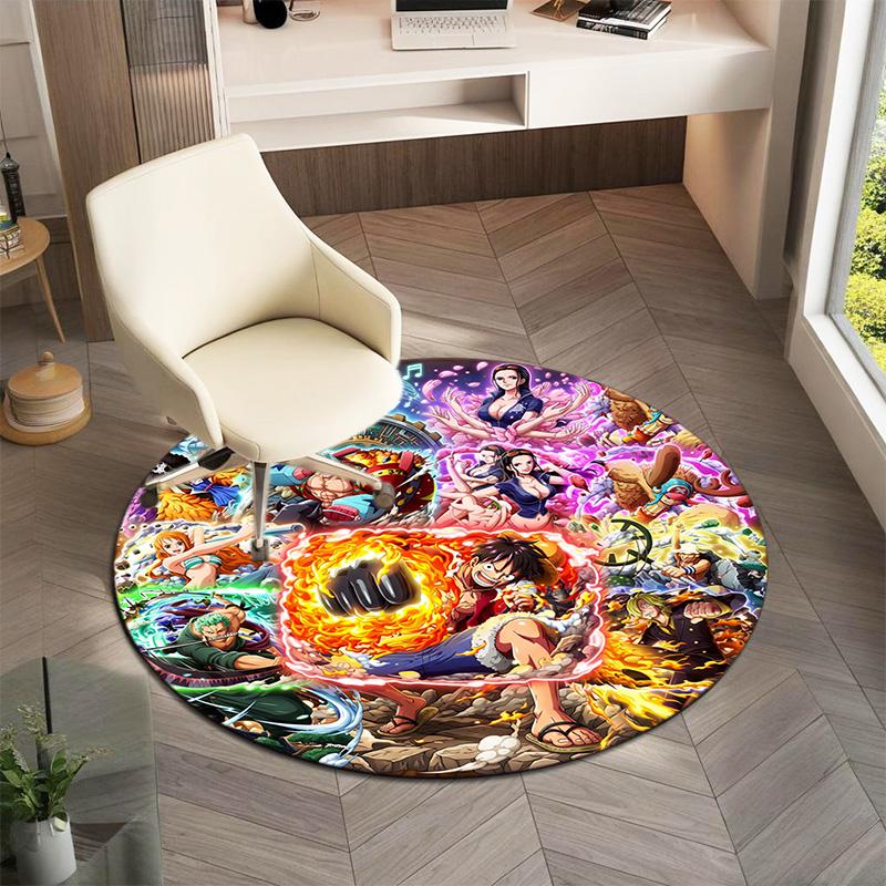 Cute Monkey D. Luffy from the Japanese manga ONE PIECE carpet is soft, home, bedroom, door mat decoration, and non slip carpet E5