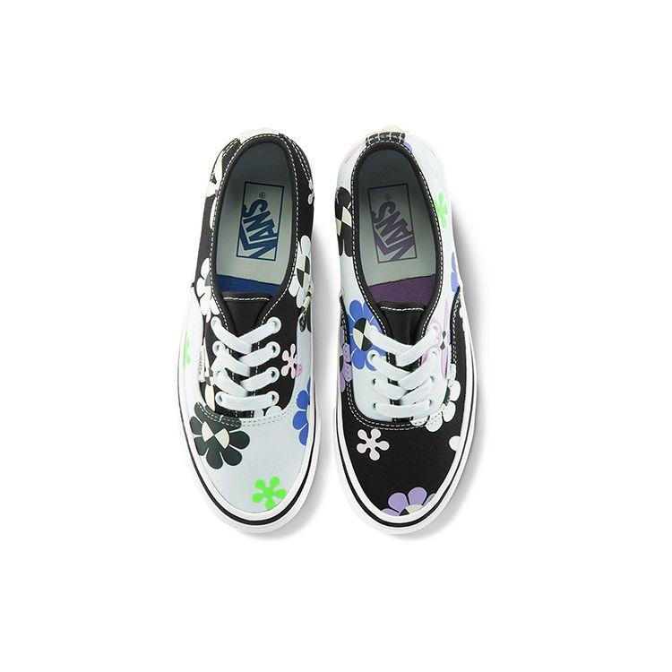 Vans Authentic 44 DX Anaheim Factory - Psychedelic Floral Unisex Sneakers Black True-White VN0A54F241S