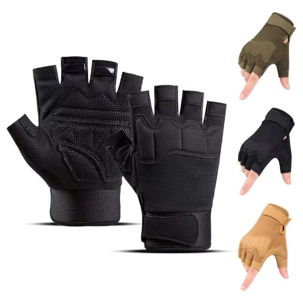 

Vintage Racing Gloves Wear-Resistant Half Finger Gloves Motorcycle Equipment Accessories XL зелений