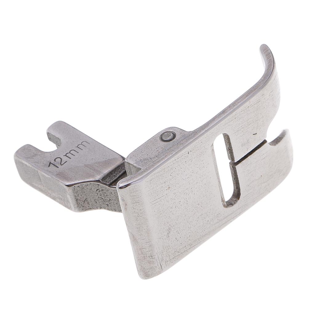Industrial Zig Zag Sewing Machine Presser Foot Steel 12mm Attachment Spare Accessory for Singer 20U Reliable Sewing Device