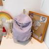 Large capacity backpack bag women's versatile summer new light small fresh foldable backpack leisure bag