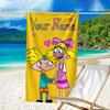 Custom Name Beach Towel Arnold Adventure Awaits Beach Towel, Soft Microfiber, Gift for Her/Him, Birthday, for Pool, Beach, Travel, Fan Gifts