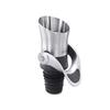 Wine Stopper Pourer Breathing Stainless Dishwasher Safe & 2-in-1 Drip-proof, Oxidation-resistant, Function, Steel,