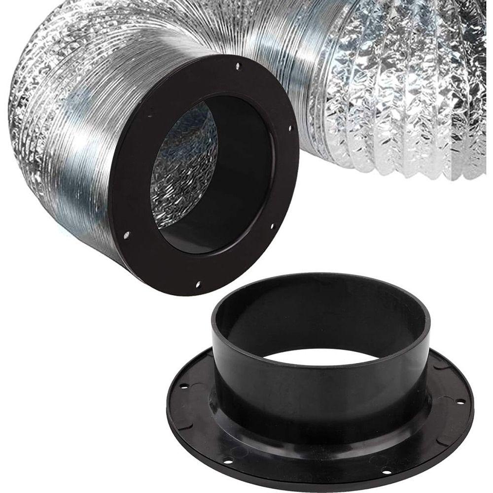 ABS Ventilation Pipe Joint Black Exhaust Pipe Connector Air Pipe Joint  Ventilation Pipe