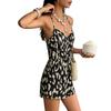 European and American Style High Waist Hollow Sleeveless One-piece Shorts Skirt Summer New Thin Casual Fashion Women's Clothing
