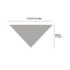 Retro Floral Printed Lace Triangle Scarf Transparent Embroidered Lace Head Scarf Scarf Accessories Korean Skirt Curtain Travel