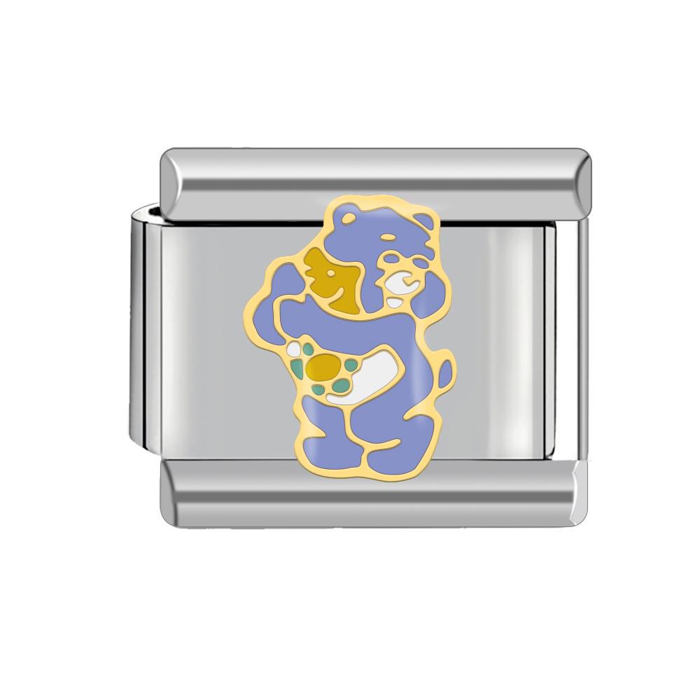 Italian Charm Stainless Steel Y2K Bracelet 9mm Diy Animal Series