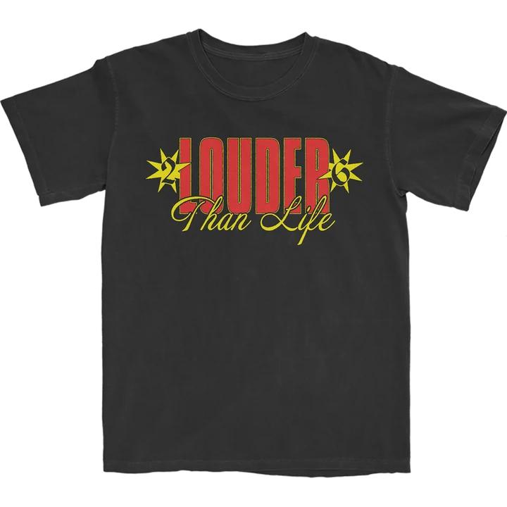 2026 Louder Thank Life Music Festival Summer Unisexs And Unisexs Pure Cotton Tshirts Comfortable Breathable High Quality Ins Y2k
