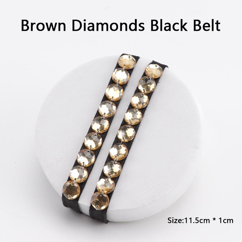 Women High Heels Bundle Decorations Buckle Shoelaces Holding Loose Anti-skid Straps Shoelace Band Ankle Adjustable Shoes Belt