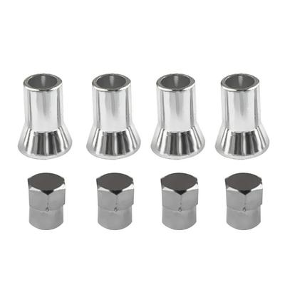 ButyYI 8pcs TPMS Tire Valve Stem Cap Sleeve Cover Top Cap