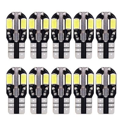 10 Stück Canbus T10 194 168 W5W 5730 8 LED SMD Weiß Auto Seitenkeil Licht Lampe