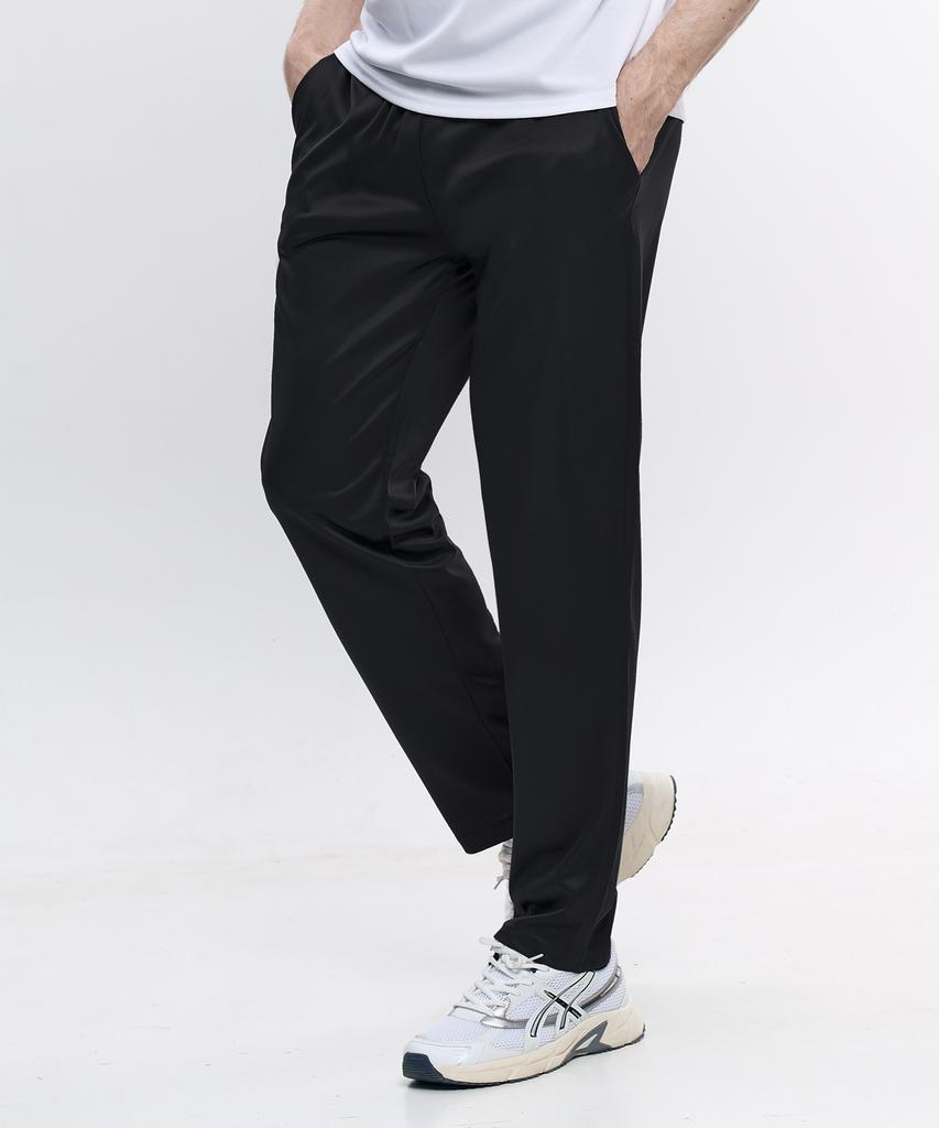 EZBUY [2Pack] Basic Daily Functional Elastic Waist Pants 3 Colors
