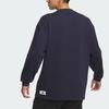 Adidas Letter Print Casual Crew Neck Long Sleeve T-Shirt Men Tops Legendary-Ink-Blue IZ1593