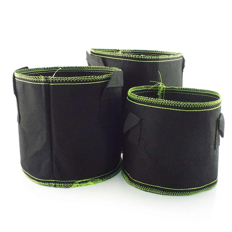 1 Gallon Plant Grow Bags Flower Planter Pots Non Woven Fabric Nursery Starter Pots Tree Planting Bag Growth