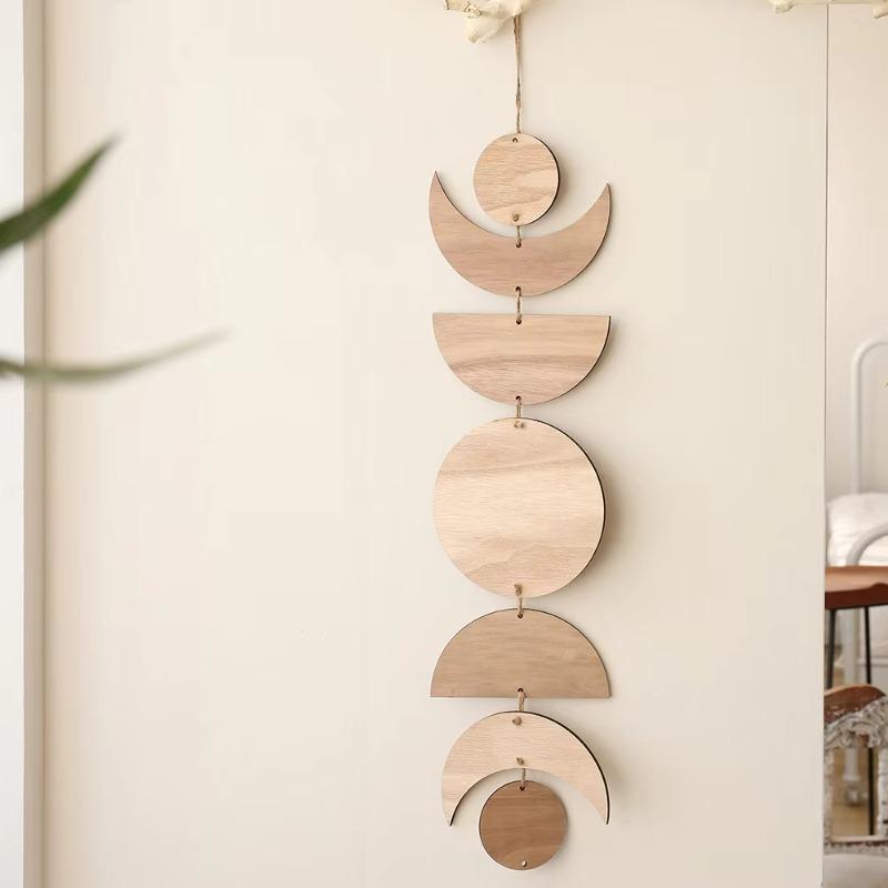 Nordic Minimalist Acrylic Sun And Moon Wall Mirror Trendy Ins Style Home Decor Creative Hanging Wall Art