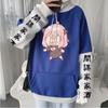 Anime Harajuku Mnaga Spy x Family Anya Forger Hoodies Women Men Panic Expression Printed Streetwear Patchwork Casual Warm Sweatshirts