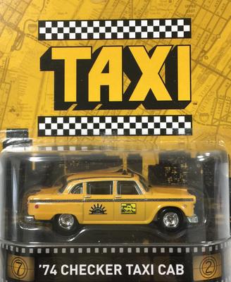 HOT WHEELS TAXI Checker Taxi Cab '74