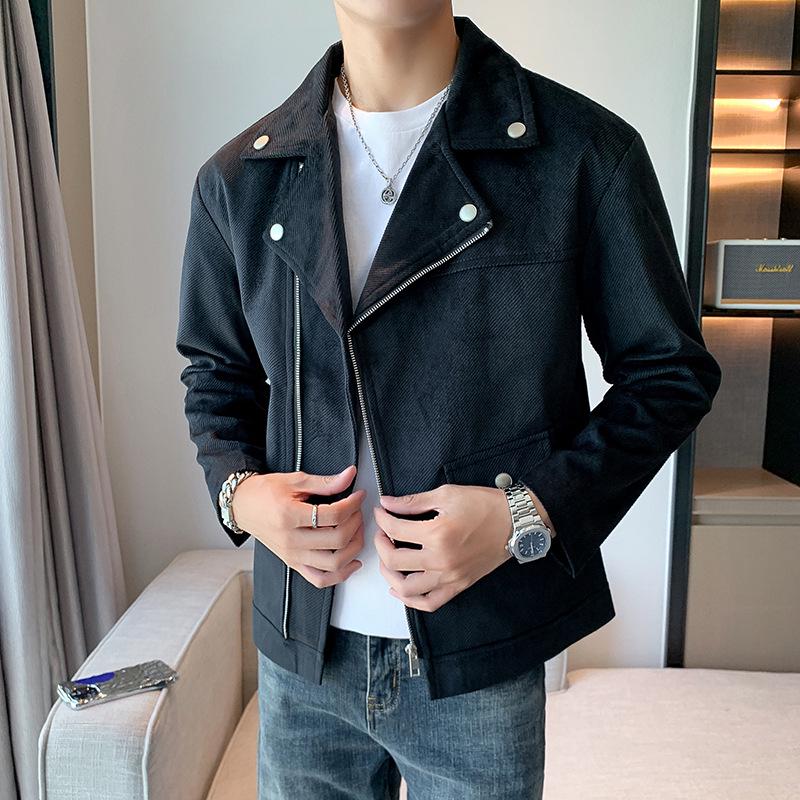 Men's Trendy Korean Style Casual Suit Jacket for Autumn/Winter