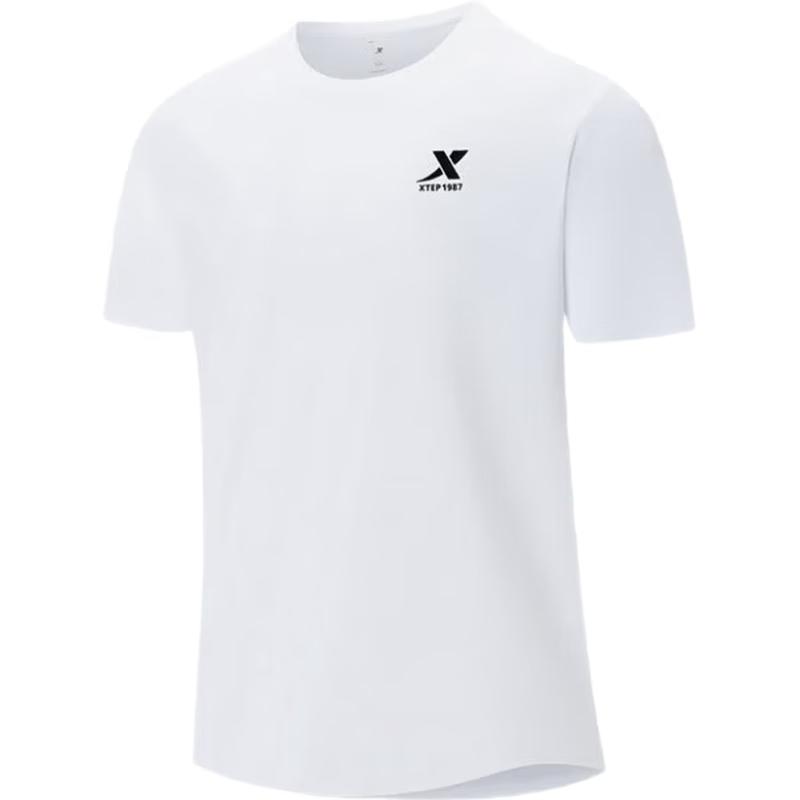 Xtep Men's Summer Quick-Dry Ice Silk Sport T-Shirt