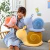 Cute And Cuddly Plush Snail Toy- Soft And Cozy Stuffed Animal Pillow For Kids And Babies Perfect Birthday Gift