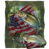 JQ Licensing Silky Bass Fishing Supersoft Blanket
