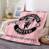 Manchester Football Club Crest Blankets Flannel Printed Breathable Warm Throw Blanket for Home Office Bedspreads 0708a6