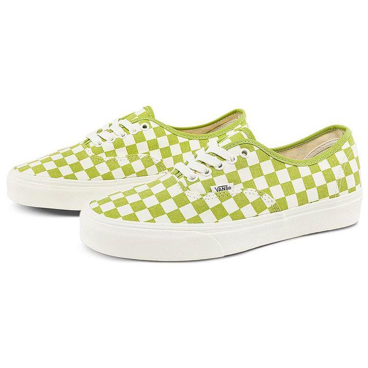 Vans Authentic Classics Casual Low Top Skate Shoes Unisex Sneaker Green White VN0A5KS9986