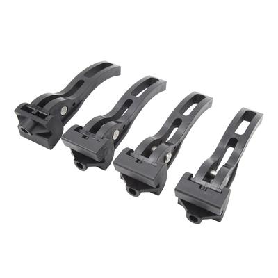 4Pcs Trifold Tonneau Cover Hard Or Soft Folding Clamp Cover Replacement For Ford