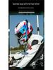 Bluetooth Double Visor Flip-up Motorcycle Helmet with 3C Certification for Riding