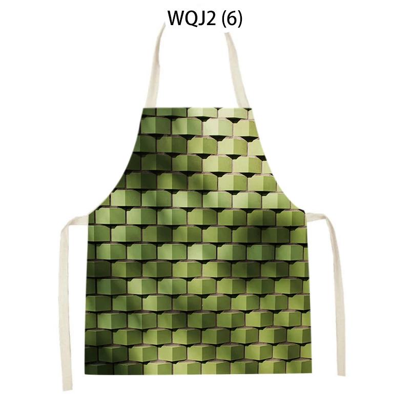 Ärmellose Küchenschürzen für Erwachsene und Kinder, ärmellose Schürzen mit abstraktem Geometriedruck, Back- und Kochzubehör, Reinigungsschürzen