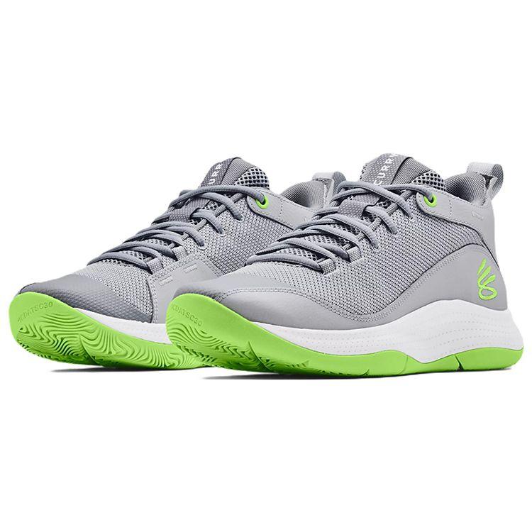 Under Armour 3Z5 Mod Grey Green Unisex Sneakers Black 3023087-104