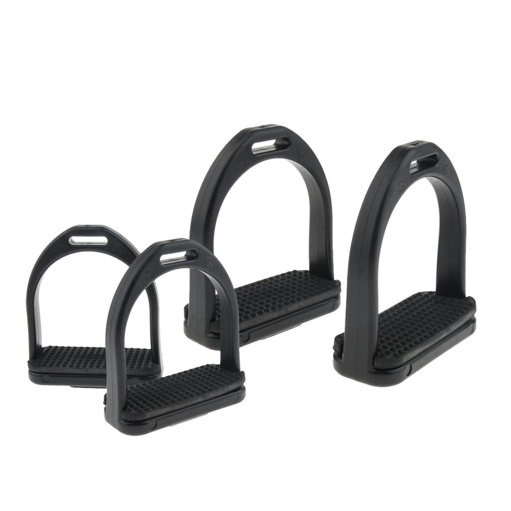 English Horse Stirrups Safety Bendy Riding Equestrian Kid