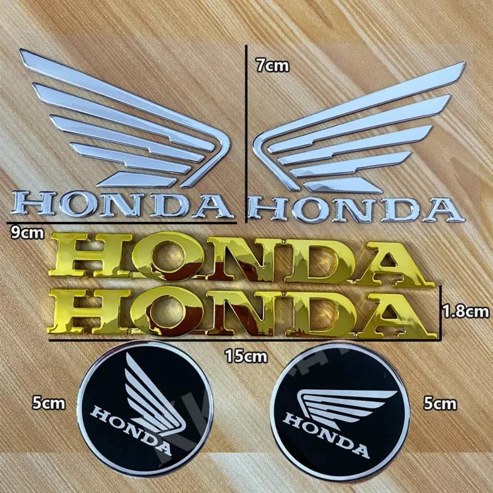 Cwcr1 Honda Stickers, 3D Circular Labels, Electroplated Letters, Waterproof Motorcycle Decoration Accessories Pcx125PCX160CBR650R1000R