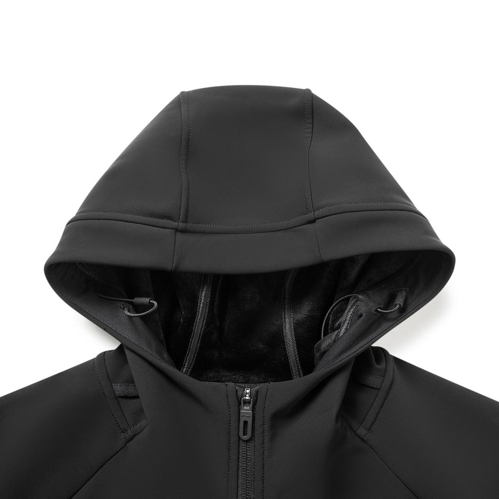 Li Ning Fitness Series Hooded Logo Stitching Zipper Jacket Men jackets AFDVB27-1