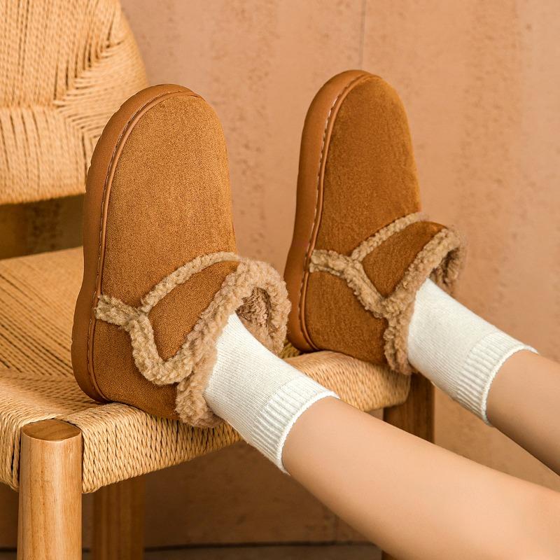 

Женские зимние ботинки на толстой подошве, новые, зимние, бархатные, утолщенные хлопковые туфли, водонепроницаемые, нескользящие и ветрозащитные хлопковые шлепанцы для улицы 40 -41 [Suitable for sizes 39-40] хаки