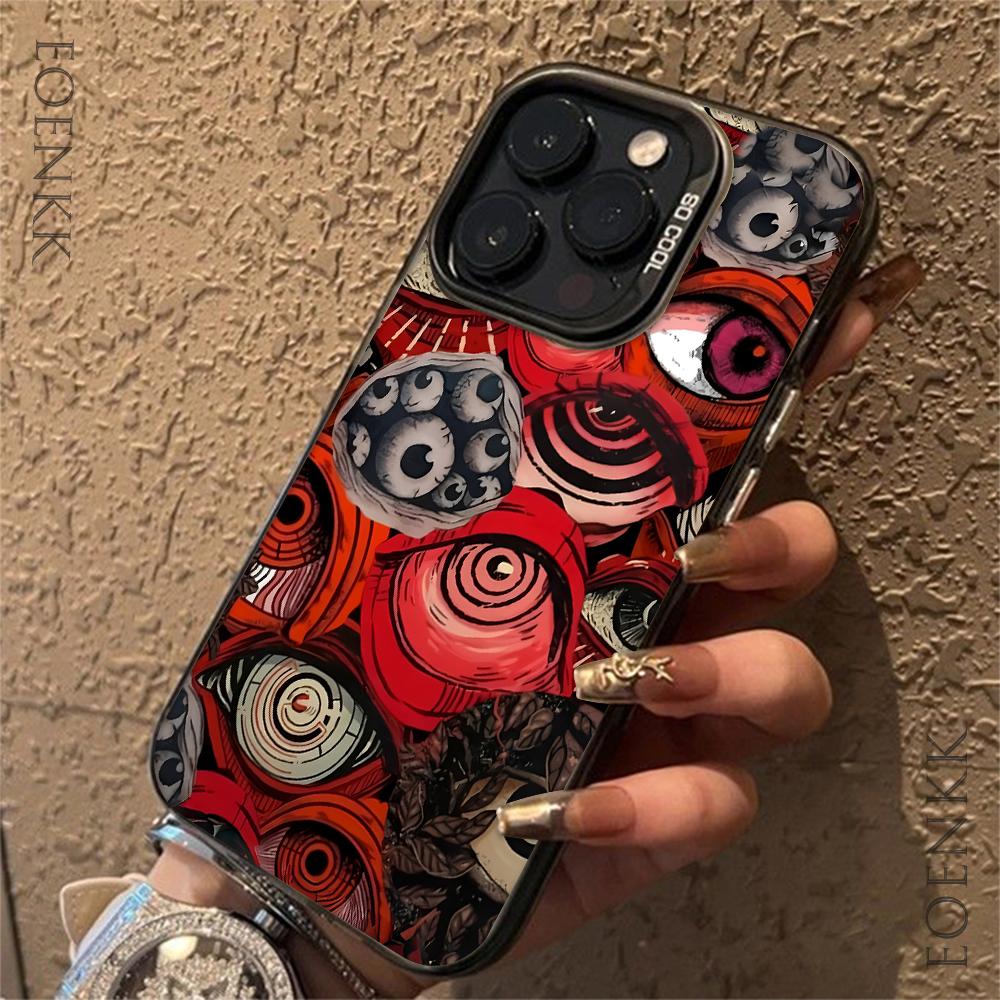 Terror Evil Eyes Phone Case For IPhone 16 15 14 13 12 11 Pro Max 15pro 16pro 14pro Anti Fall Scratch Cool Hard Shell