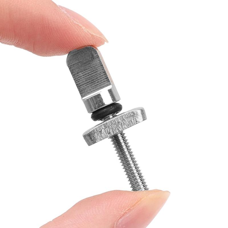 10/1PCS Stainless Steel Kayak Screws M4 Surf Fin Bolts Longboard Sliding Fin Screw Surfboard Single Fin Nail Replacing Canoe Set