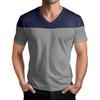 Men's Fashion Printed V-Neck Short Sleeve T-Shirt