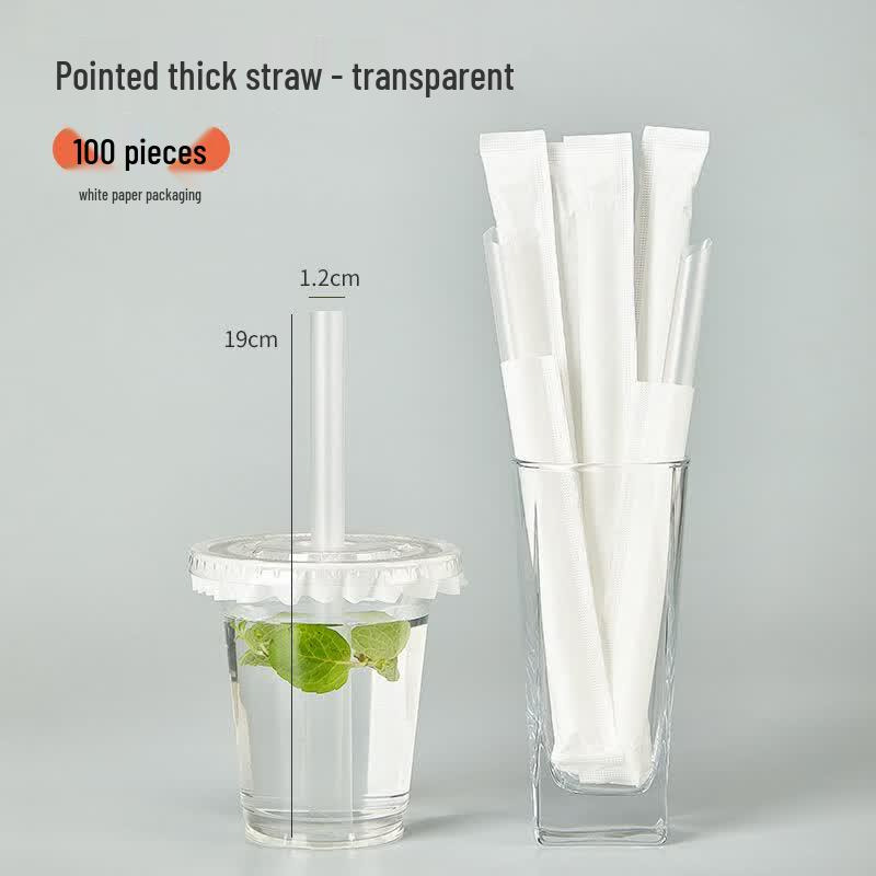 RuHan Disposable Heat-Resistant Straws
