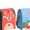 6 Pieces Candy Box Gift Boxes Xmas Cookie Snack Empty Party Favor for Holiday